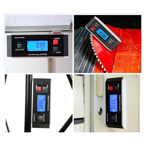 Digital Protractor Inclinometer Angle Finder with Magnetic Base - Digital Level Box for Woodworking, Construction, DIY 2