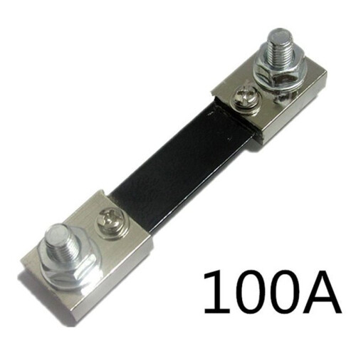 Digital Ammeter Voltmeter  Voltage Current Power Meter 0V-100V with 100A Shunt,  Volt Amp Watt KWh Meter Panel Gauge 2