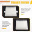32x32 Square Fuse Bead Boards PLA Clear Pegboards Kits Template Beading Supplies for  Projects, with 2 Small Steps 4