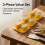 3Pcs Concrete Floor Polishing Tools Double Segment Diamond Grinding Blocks for Cement Surface and Stone Floor 5