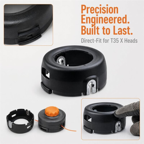 544044402 Trimmer  Cover Housing Lid Replacement for  T35 / S35 Universal String Trimmer 2