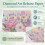 Reusable Release Diamond Art Film for Adult, 30 Sheets, 6 Gradient Patterns Non-Stick Zero Residue Covers 3