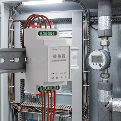 RS485 Naar M-BUS Master Converter 10 Slaves Industriële Protocol Gateway M-BUS Master Station Module 2