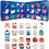 (Talking Game)Christmas Countdown Advent Calendar Pvc Squeeze Toy Gift For Decor Holiday 2