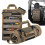 Roll  Tool Bag Organizer - Heavy Duty Motorcycle Tool Roll Bag with Detachable Pouches 3