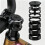 28.6mm Bicycle Headset Spacer Kit Front Fork Washer Top Cap Star Nut Screw Replacement Accessories 2