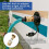 Adjustable 90-Degree Solid Brass Hose Elbow with Quick Connect for RVs, Campers, and Gardens 6