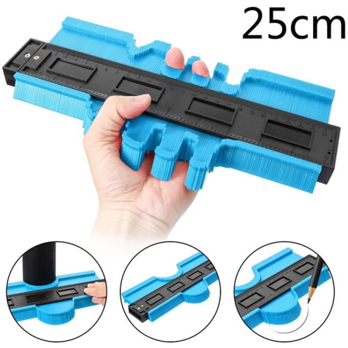 Shape Profile Copier, 10-Inch Profile Measuring Tool for Tile, Composite Flooring, and Plastic Profile Copier 1