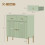 Homcom HOMCOM Modern Sideboard with 2 Drawers, and Adjustable Shelf, Light Green 3