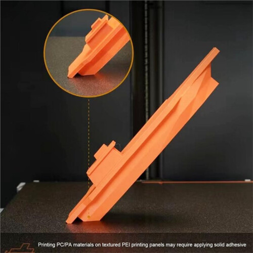 3D Printer PEI Build Plate for Bambu-Lab X1/X1C/X1E/P1P/P1S/A1 3D Printer,PEI+PEI Surface 257x257mm