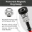 6pcs Drywall Screw Setter Set, 1/4" Hex Adjustable Depth Positioning Bits with Magnetic Bit Holder Extension Bar 7