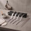 BrickTuck Pointing Trowel Tool - 4-Piece Stainless Steel Double Ended Bricks Jointer Cement Tools Set for Masonry 2