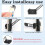 100pcs Cable Clips Self Adhesive Mount Wire Clamps  Tie Fixed Adjustable Car Wire Cord Holder CL-3 8