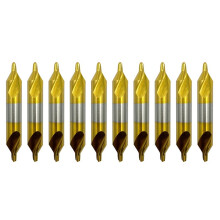 1,5-6mm Titanbeschichteter Zentrierbohrer für Edelstahl Metallbohrungen CNC-Drehmaschine