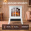 Homcom (White) HOMCOM Electric Fireplace, Freestanding Log Burner, LED Flame Effect 7