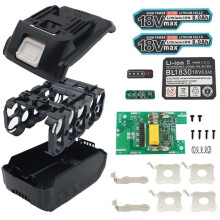 Power Tool Lithium-Batteriebox Gehäuse Ausgewogene PCB BMS Lade-Schutzplatine für 18V Li-Ion Batterie