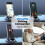 360 Rotatable Car Phone Mount, Adjustable Dashboard Phone Holder with Suction, Universal Navigation Stand for Phone 5