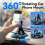 360 Rotatable Car Phone Mount, Adjustable Dashboard Phone Holder with Suction, Universal Navigation Stand for Phone 6