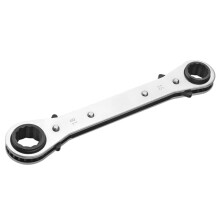 4-in-1 Quad-Size Ratchet Wrench Multi- Adjustable Socket Spanner Professional CR-V Steel Hand Tool 16-19