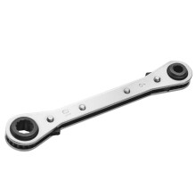 4-in-1 Quad-Size Ratchet Wrench Multi- Adjustable Socket Spanner Professional CR-V Steel Hand Tool 6-12