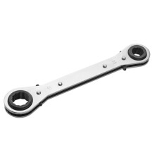 4-in-1 Quad-Size Ratchet Wrench Multi- Adjustable Socket Spanner Professional CR-V Steel Hand Tool 15-21