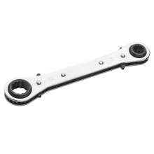 4-in-1 Quad-Size Ratchet Wrench Multi- Adjustable Socket Spanner Professional CR-V Steel Hand Tool 13-19