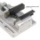 3 Inch Parallel Jaw Drill Press Vise Aluminum Alloy Double Track Clamping Milling Machine Worktable Adjustable Vice Tool 4