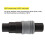 10pcs Plastic Steel Quick Connector - Pneumatic Hose Connector Self Locking C Type for Compressed Air Applications 6