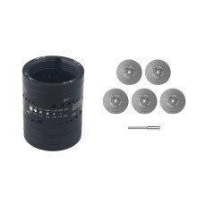 Tungsten Electrode Sharpener TIG Welding Tool with Cut-Off Slot 5 PCS Diamond Wheels CNC Mandrel for Most Rotary Tools