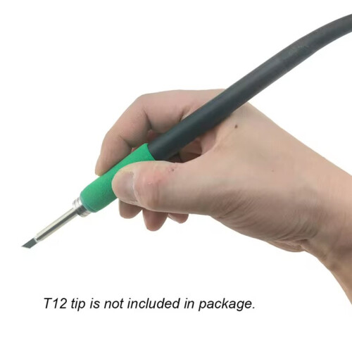 T12 S2 Soldering Iron Handle High Temperature Control Soldering Station Handle DIY Welding Station Replacement Handle 1