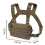 Nylonweste, Schultergurtweste, Brusttasche, Outdoor-Campingrucksack, Wanderrucksack B 3