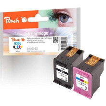 Wiederaufbereitete Peach HP Nr. 305 MultiPack Tintenpatronen