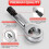 Nut Splitter Tool Heavy Duty 4PCS Nut Breaker Set, Manual Pressure Nut Cracker Remover for Damaged Rusty Nuts 2