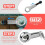 Nut Splitter Tool Heavy Duty 4PCS Nut Breaker Set, Manual Pressure Nut Cracker Remover for Damaged Rusty Nuts 5