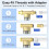 Spin-Down Sediment Filter with 1" MNPT & 3/4" FNPT Dual Thread Includes 3/4" MNPT Adapter,40/100/200 -Mesh 7