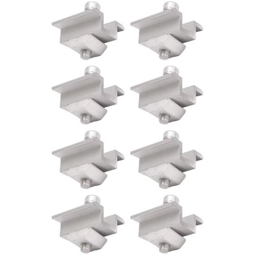8Pack Solar Panel Mounting Brackets, Solar Panel End Clamps, Centre Clamps, for PV Solar Panel Solar Module 2