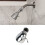 Shower  High Flow, Brass Shower Sprayer, G 1/2 Thread Type, High Pressure for Quick Rinsing 2