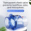 50mm Flap Check Valve Transparent Design Non-Return Valve Anti-Backflow Movable Valve Backwash Obstructor 4