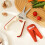 Kitchen Shears with Magnetic Sheath, Heavy Duty Multipurpose Poultry Scissors for Chicken, Meat, Herbs, BBQ 6