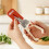 Kitchen Shears with Magnetic Sheath, Heavy Duty Multipurpose Poultry Scissors for Chicken, Meat, Herbs, BBQ 2