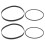 Cassette Deck Belt Kit,Replacement Belts Compatible for  TC-WE475 Dual Deck Players 1