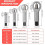 Nut Splitter Tool Heavy Duty 4PCS Nut Breaker Set, Manual Pressure Nut Cracker Remover for Damaged Rusty Nuts 7