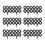 6 Pack Garden Edging Border Modular Interlocking Plastic Fence Panels Black 1