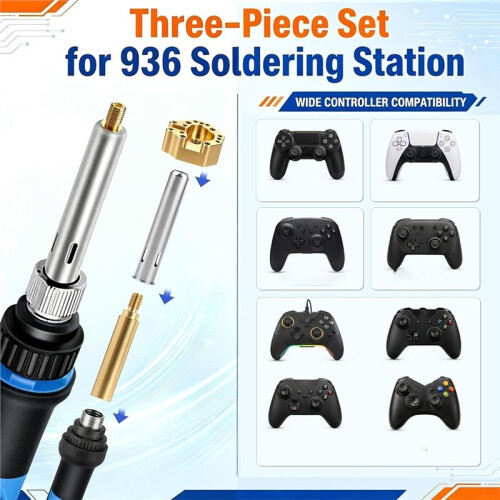 Pro Soldering Iron Tip for PS4/PS5/ Controller Joysticks - Precision Desoldering  for Easy Repair & Replacement 2