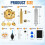 Pro Soldering Iron Tip for PS4/PS5/ Controller Joysticks - Precision Desoldering  for Easy Repair & Replacement 7