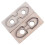 Molde para Corte de Couro para Decoração de Chaveiro com Zíper 4