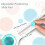 Cutter Rotary Compass Circle Cutter Tool for Paper Crafting, Adjustable 3/4"-8" Diameter 7