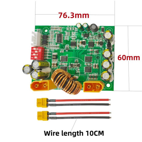 100W MPPT Solar Charge Controller Module 10A 11.1V 12V 14.8V 29.4V DIY Solar Power 1