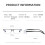 Reading Glasses Men  Light Blocking Readers Spring Hinge Computer Anti Eyestrain Eyeglasses 2.0 Reading Glasses Mens 6