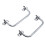 5pcs Foldable Pull Handle Metal Lifting Grip for Aviation Case Tool Box Equipment Storage Cabinet Carry Handle 2